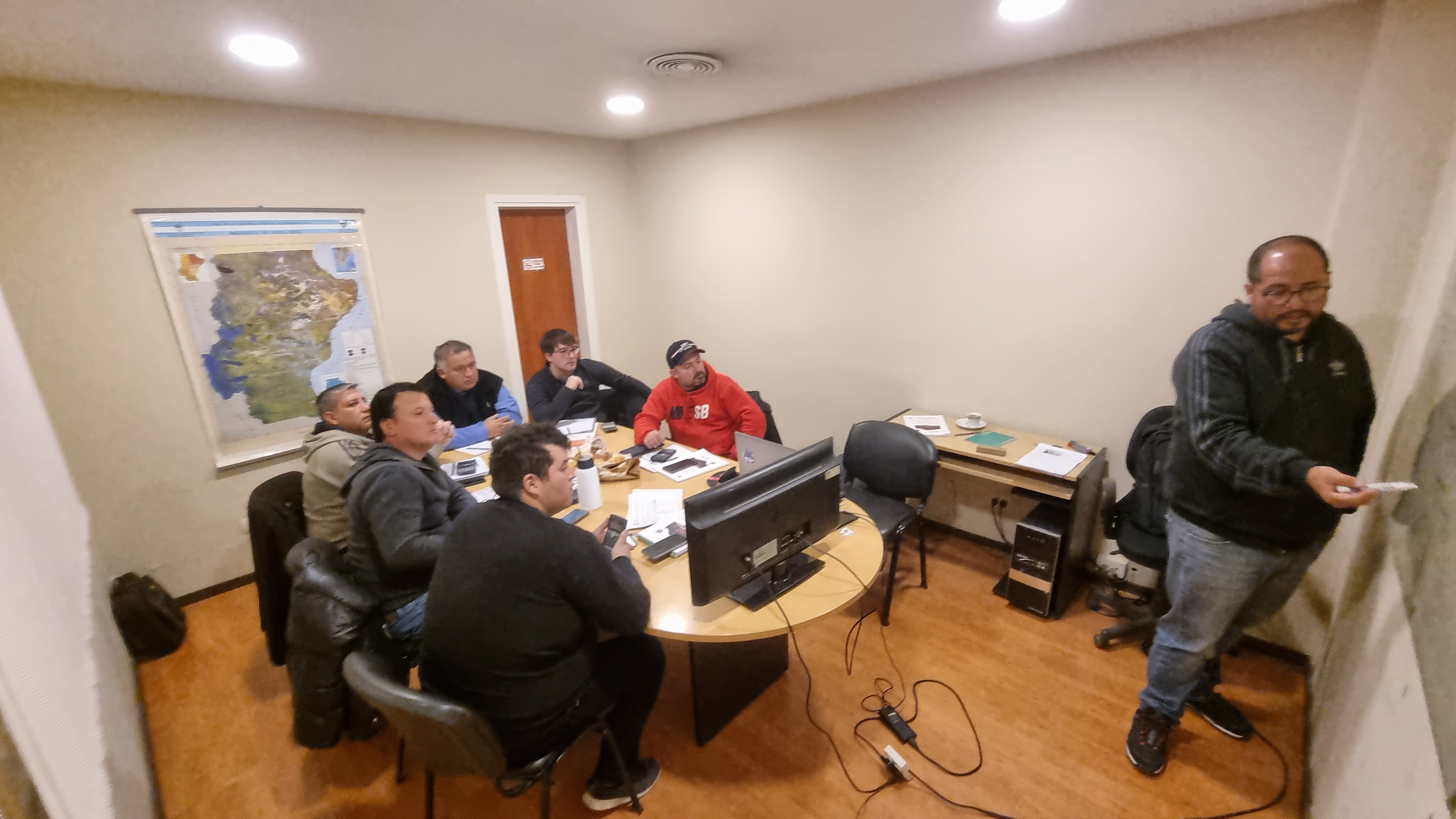 Capacitación y reunión de trabajo